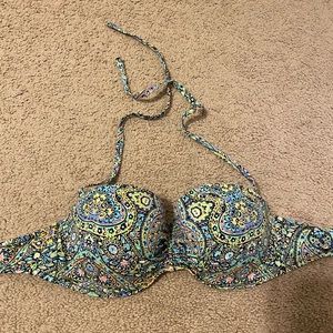 Paisley Swim Top D-DD 34/36